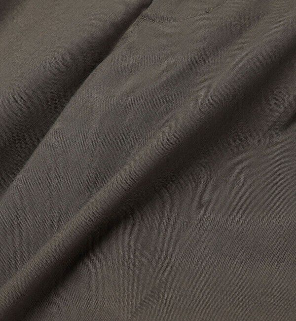 SHIPS any「SHIPS any: 〈接触冷感等〉ハイブリッドリネン 2タック パンツ (セットアップ対応)」|チノ|