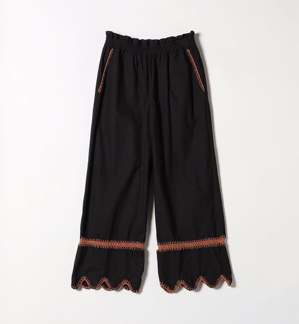 SHIPS any「bon_meur:〈洗濯機可能〉ブランケット エンブロイダリー パンツ」|その他|