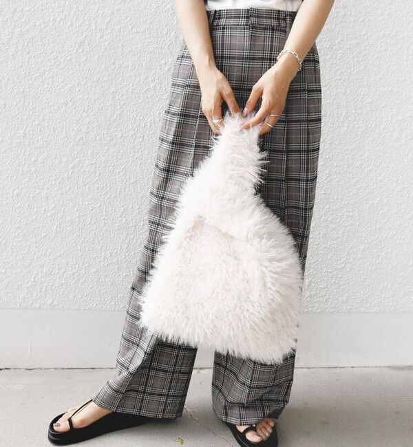 SHIPS for women「プードル ファー バッグ」|トートバッグ|