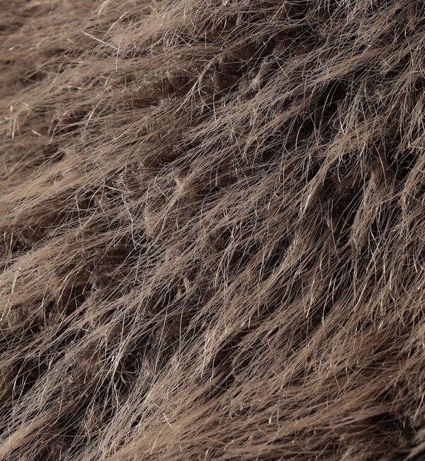 SHIPS for women「リバーシブル フェイクファー ボンディング ジレ」|ベスト・ジレ|