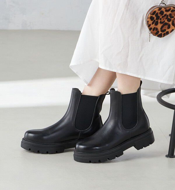 SHIPS for women「FAEDA:サイドゴア ブーツ」|ショートブーツ|