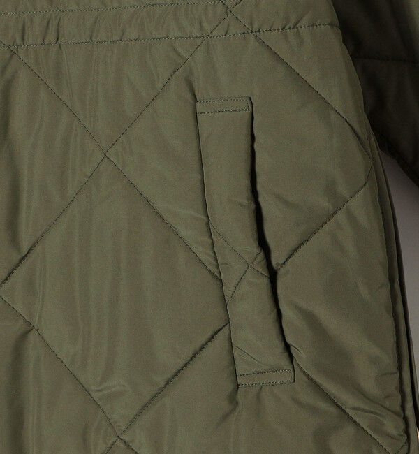 SHIPS for women「〈手洗い可能〉キルティング サイドジップ ブルゾン」|ブルゾン・スタジャン|