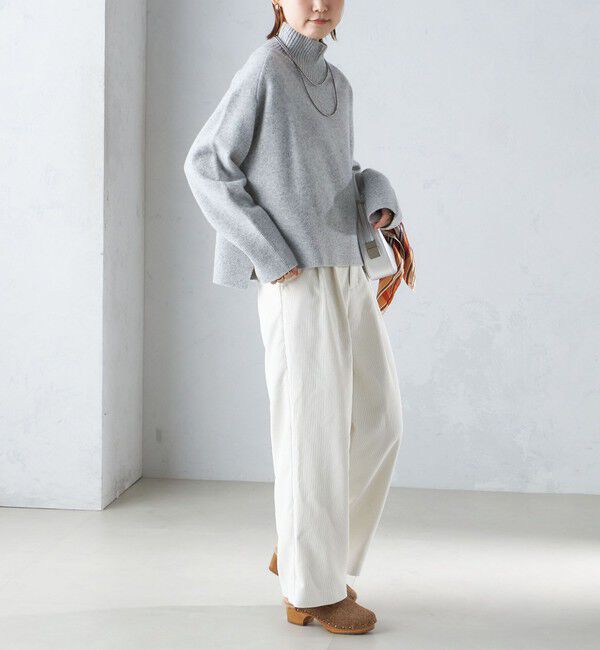 SHIPS for women「〈洗濯機可能〉コーデュロイ 2タック パンツ」|その他|