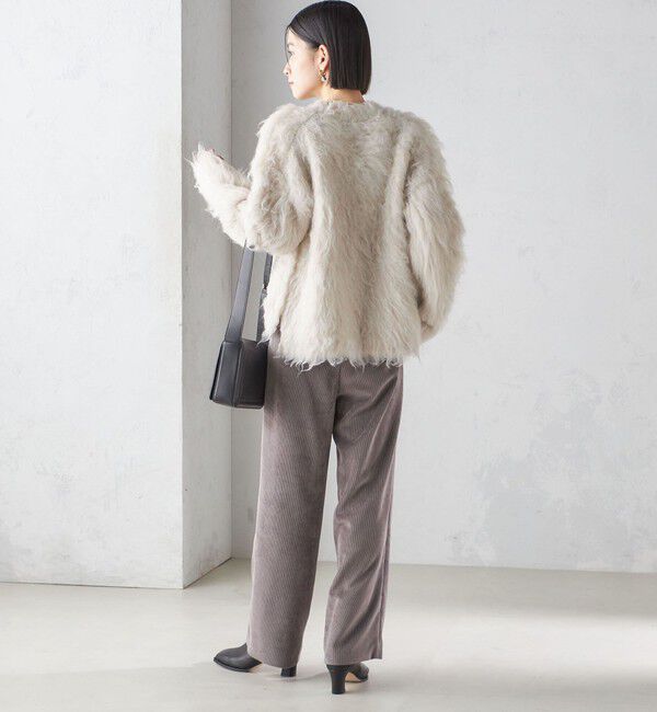 SHIPS for women「〈洗濯機可能〉コーデュロイ 2タック パンツ」|その他|