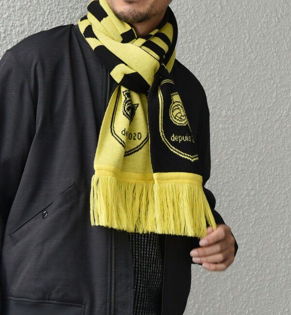 SHIPS any「【SHIPS any別注】UMBRO: エンブレム サッカー マフラー◇」|マフラー|