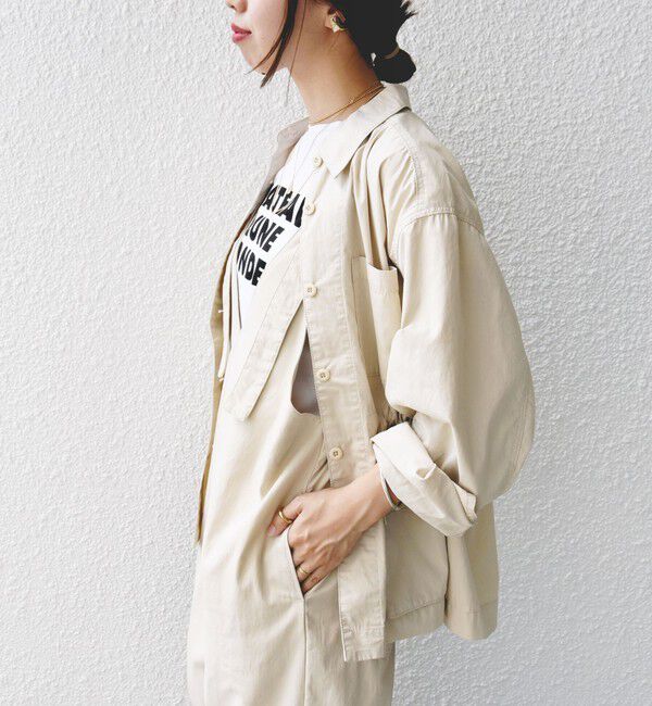 SHIPS for women「〈洗濯機可能〉ミリタリー ジャケット」|ミリタリージャケット|