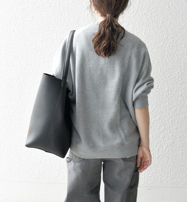 SHIPS any「SHIPS any:〈洗濯機可能〉サガラ 刺繍 ロゴ スウェット」|スウェット・ジャージ|