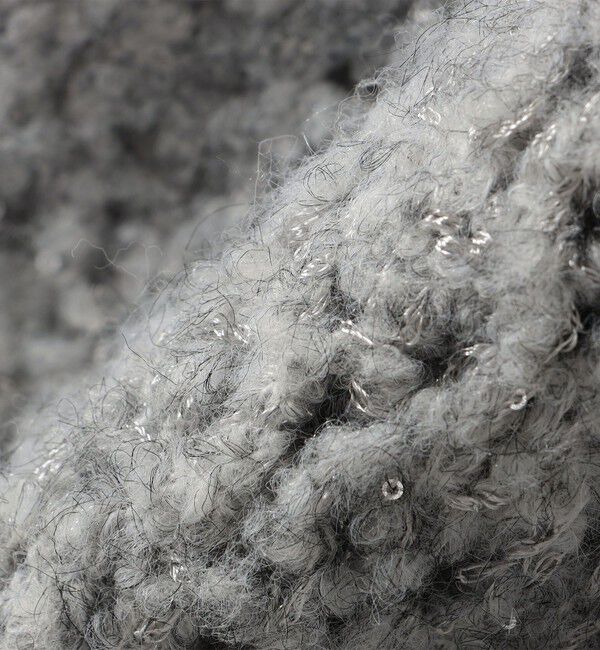 quaranciel「quaranciel:〈手洗い可能〉スパンコール Vネック ニット カーディガン」|カーディガン|