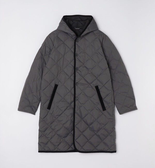 SHIPS「【WEB限定/SHIPS別注】TAION:〈手洗い可能〉ダウン キルティング フードコート」|ダウン|