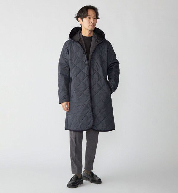 SHIPS「【WEB限定/SHIPS別注】TAION:〈手洗い可能〉ダウン キルティング フードコート」|ダウン|