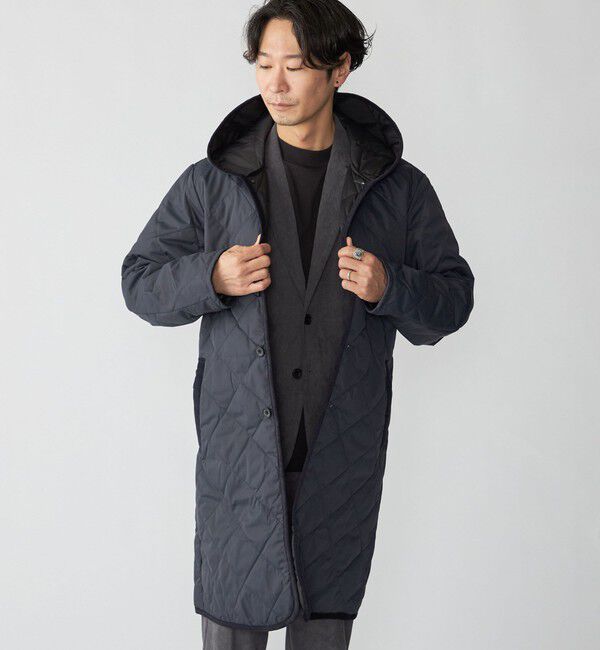 SHIPS「【WEB限定/SHIPS別注】TAION:〈手洗い可能〉ダウン キルティング フードコート」|ダウン|