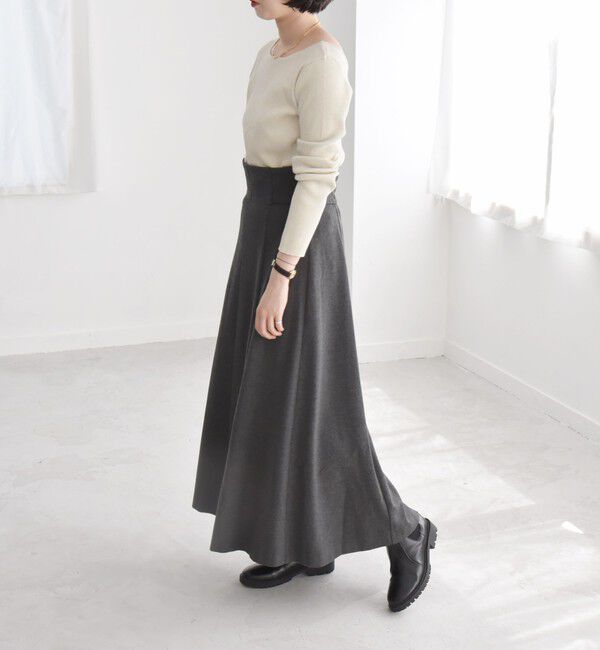 quaranciel「quaranciel:〈洗濯機可能〉サスペンダー ハイウエスト スカート」|スカート|