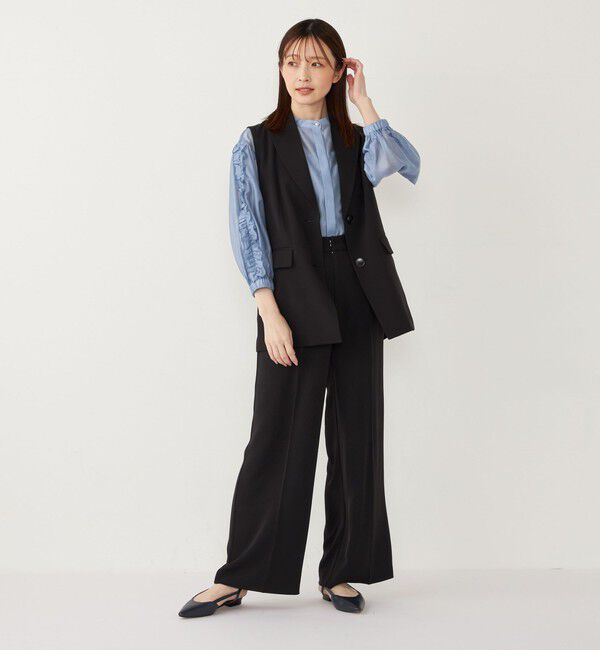 SHIPS Colors 「SHIPS Colors:〈手洗い可能〉リラックス ワイドパンツ◇」|その他|