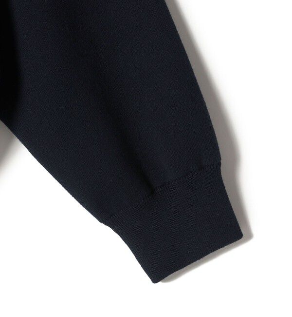 SHIPS for women「〈手洗い可能〉ロゴ ワッペン ロング スリーブ プルオーバー」|ニット・セーター|