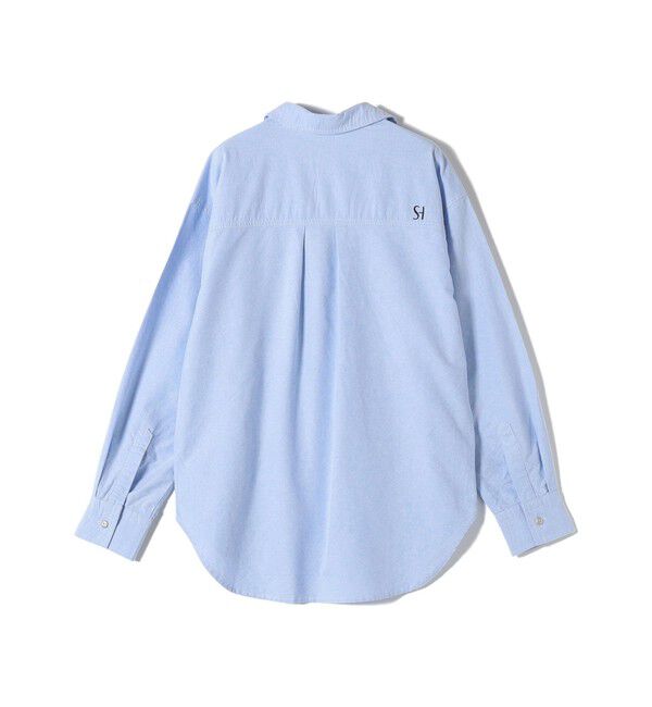 SHIPS for women「〈洗濯機可能〉ワンポイント 刺繍 スキッパー シャツ」|シャツ・ブラウス|