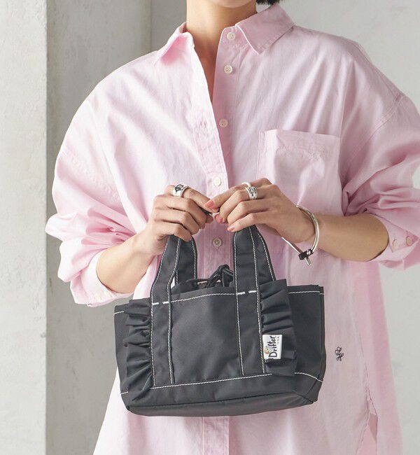 SHIPS for women「【SHIPS別注】Drifter:フリル ミニ トート」|トートバッグ|