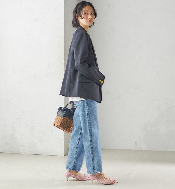 SHIPS for women「【SHIPS別注】A VACATION: 50th ANNIV RATTAN S」|かごバッグ|