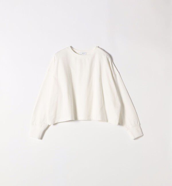 SHIPS any「SHIPS any:〈洗濯機可能〉インレイ ロングスリーブ コンパクト プルオーバー」|Tシャツ・カットソー|