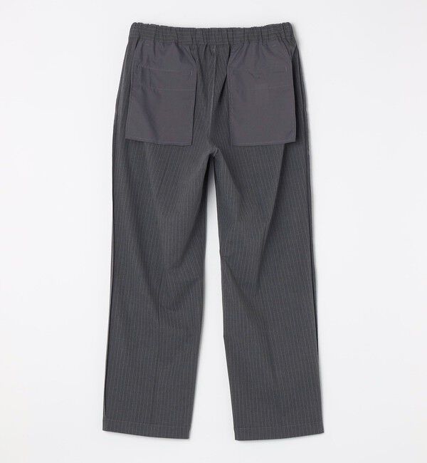 SHIPS any「SHIPS any: LIM BLESS ソリッド/ストライプ 2プリーツ セミワイド イージーパンツ(セットアップ対応)◇」|チノ|