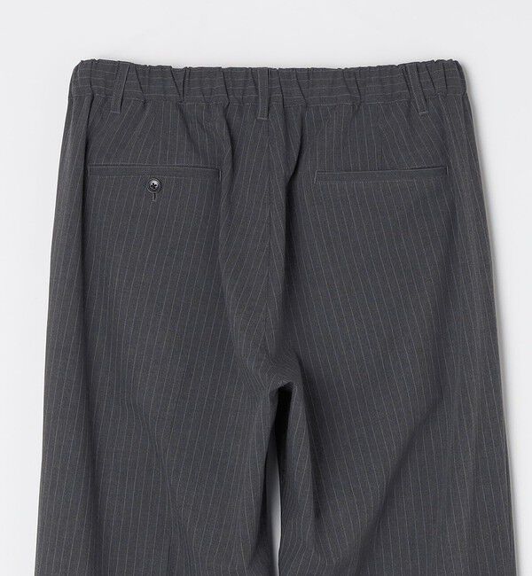 SHIPS any「SHIPS any: LIM BLESS ソリッド/ストライプ 2プリーツ セミワイド イージーパンツ(セットアップ対応)◇」|チノ|