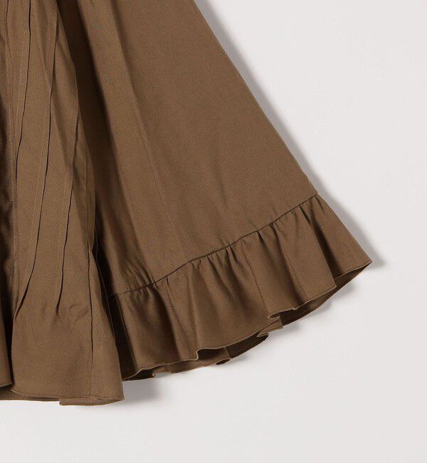 SHIPS any「SHIPS any:〈洗濯機可能〉ラッフル リボン ピンタック フレアスリーブ ブラウス」|シャツ・ブラウス|