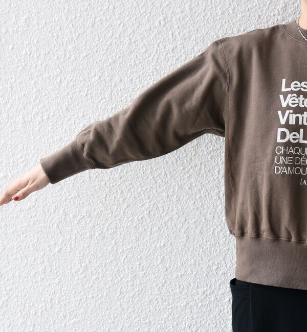 SHIPS any「【SHIPS any別注】La Hutte:〈洗濯機可能〉裏起毛 クルーネック スウェット 25AW」|スウェット・ジャージ|