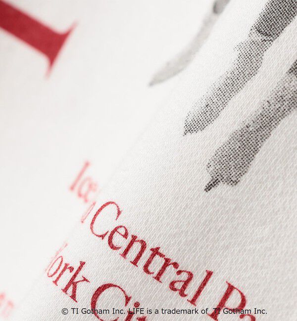 SHIPS any「GOOD ROCK SPEED: LIFE PC フォト ロゴ プリント スウェット」|スウェット・ジャージ|