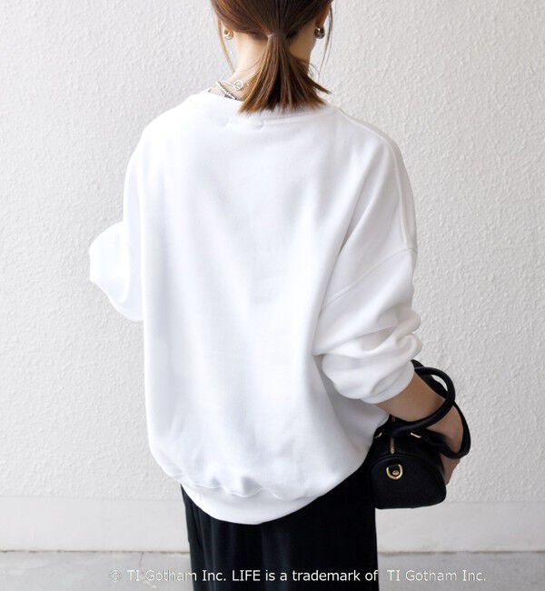 SHIPS any「GOOD ROCK SPEED: LIFE PC フォト ロゴ プリント スウェット」|スウェット・ジャージ|