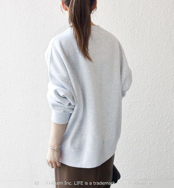 SHIPS any「GOOD ROCK SPEED: LIFE PC フォト ロゴ プリント スウェット」|スウェット・ジャージ|