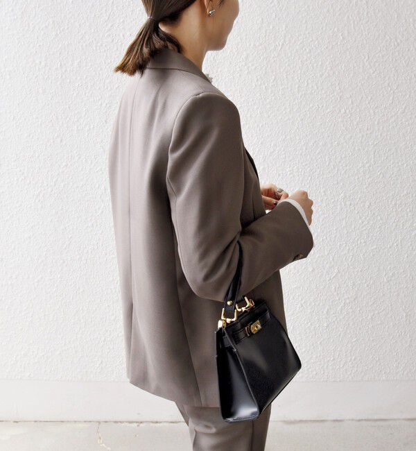 SHIPS any「《一部追加予約》SHIPS any:〈洗濯機可能〉ダブルクロス セミダブル ジャケット［NAVY BLUE］」|テーラードジャケット|