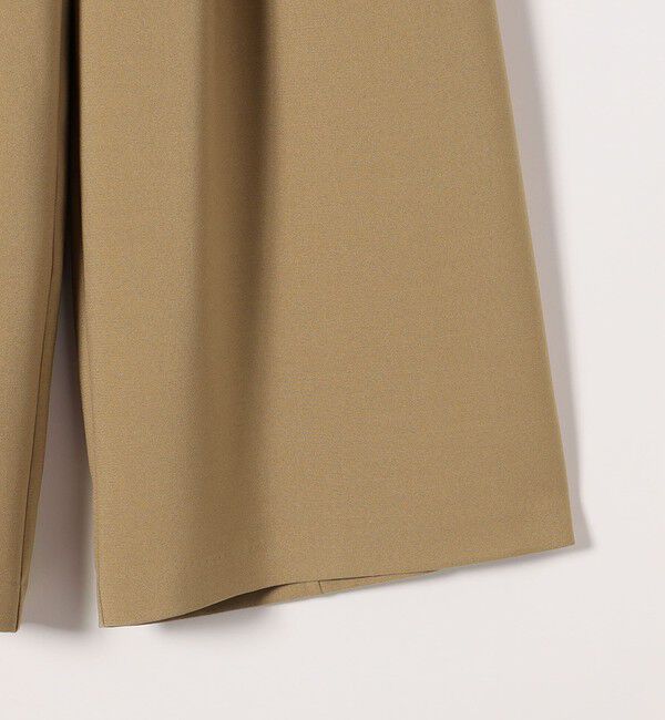 quaranciel「quaranciel:〈洗濯機可能〉ダブルクロス ウエスト ライン タック ワイド パンツ」|その他|