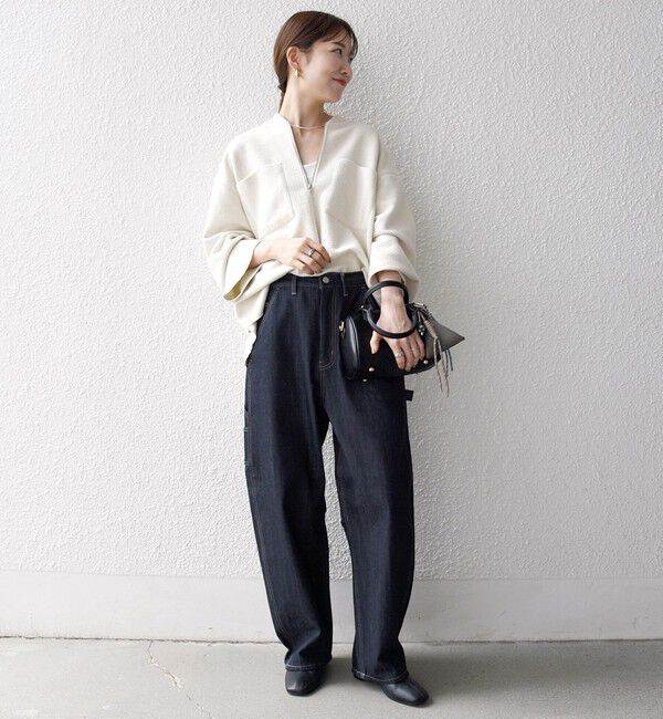 SHIPS any「SHIPS any:〈洗濯機可能〉フリース ライク ハーフジップ ポケット プルオーバー」|Tシャツ・カットソー|