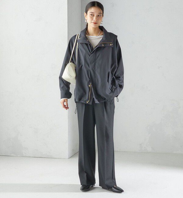 SHIPS for women「〈手洗い可能〉LIMONTA 撥水 ドルマン ブルゾン」|ブルゾン・スタジャン|