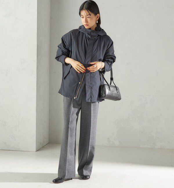 SHIPS for women「〈手洗い可能〉LIMONTA 撥水 ドルマン ブルゾン」|ブルゾン・スタジャン|