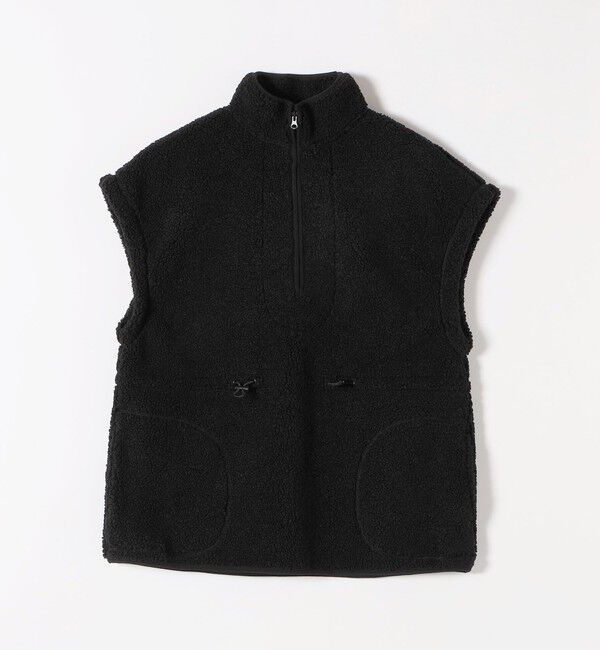 SHIPS any「SHIPS any:〈洗濯機可能〉ボア フリース スタンド ベスト」|ダウンベスト・ベスト|
