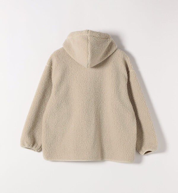 SHIPS any「SHIPS any:〈洗濯機可能〉ボア フリース 2WAY フーディー ブルゾン」|ブルゾン・スタジャン|