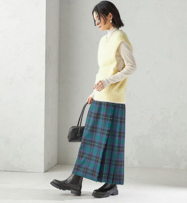 SHIPS for women「杢フォックス カシミヤ ニット ベスト」|ベスト・ジレ|