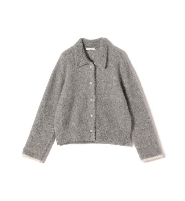 SHIPS for women「杢 フォックス カシミヤ ポロ ニット カーディガン」|カーディガン|