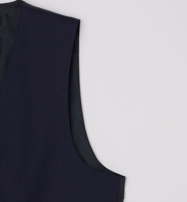 SHIPS Colors 「SHIPS Colors:〈洗濯機可能〉T/W スーツ ベスト(セットアップ対応可能)」|ベスト・ジレ|