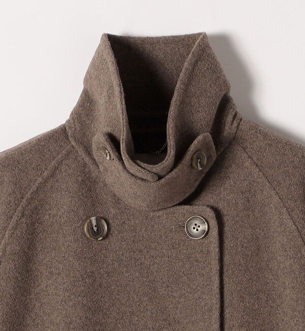 quaranciel「《一部追加予約》quaranciel: リバー スタンド & テーラード ダブルブレスト Aライン コート」|その他|