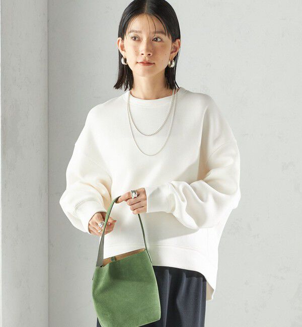 SHIPS for women「〈手洗い可能〉ラメ ダンボール カットソー」|Tシャツ・カットソー|