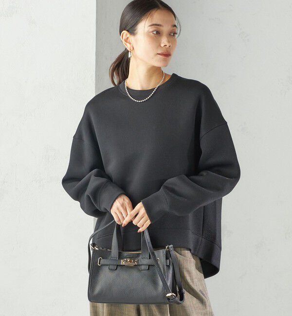 SHIPS for women「〈手洗い可能〉ラメ ダンボール カットソー」|Tシャツ・カットソー|