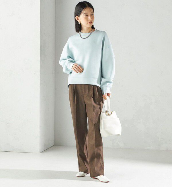 SHIPS for women「〈手洗い可能〉ラメ ダンボール カットソー」|Tシャツ・カットソー|