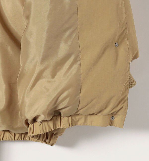 SHIPS any「SHIPS any: ナイロン スタンドカラー ダウン コクーン コート」|ダウン|