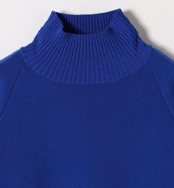 quaranciel「quaranciel:〈洗濯機可能〉タートルネック ラグラン ロングリブ ニット プルオーバー」|ニット・セーター|