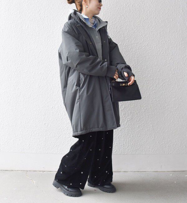 SHIPS any「SHIPS any:〈多機能〉中綿 2WAY スタンドカラー モンスター コート」|その他|