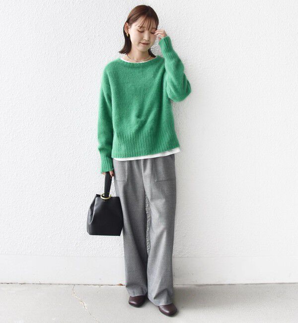 SHIPS for women「〈手洗い可能〉両面起毛 ポケット デザイン ドロスト パンツ」|その他|