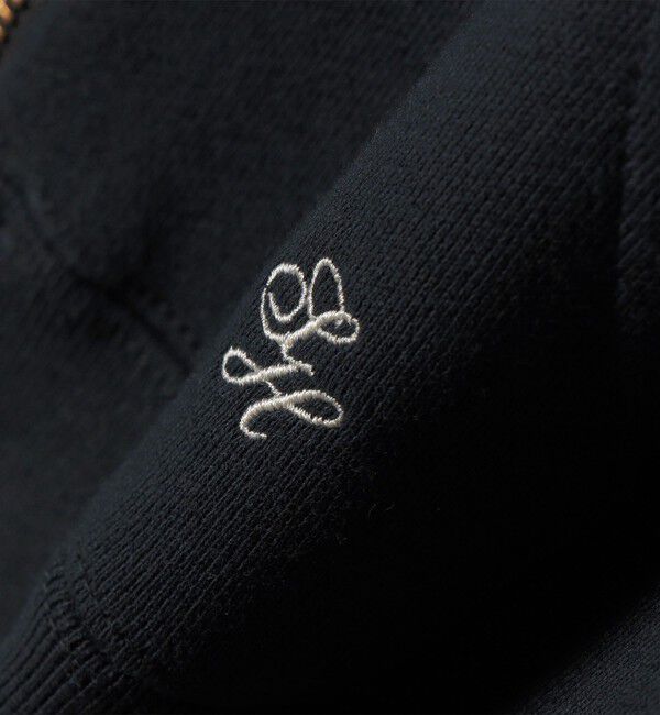 SHIPS for women「〈洗濯機可能〉AZUMA 裏毛 刺繍 ジップ アップ パーカ」|パーカー|