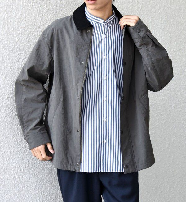 SHIPS any「【SHIPS any 別注】Bollington:〈洗濯機可能〉ショート ライト ハンティングジャケット◆」|ブルゾン・スタジャン|