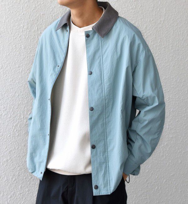 SHIPS any「【SHIPS any 別注】Bollington:〈洗濯機可能〉ショート ライト ハンティングジャケット◆」|ブルゾン・スタジャン|